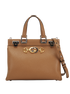 Medium Zumi Top Handle, &pound;750, Handbags, Tan, Leather, Front view